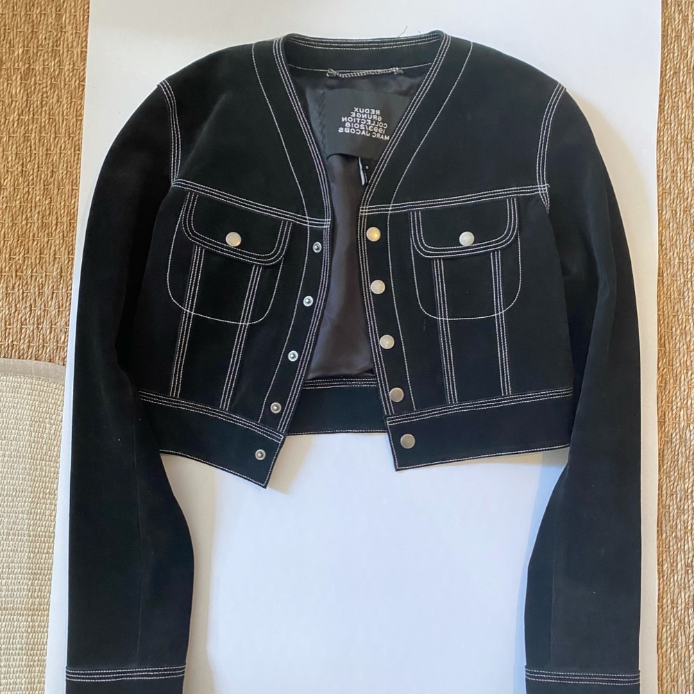 Marc Jacobs Redux Grunge Suede Jacket (size s)